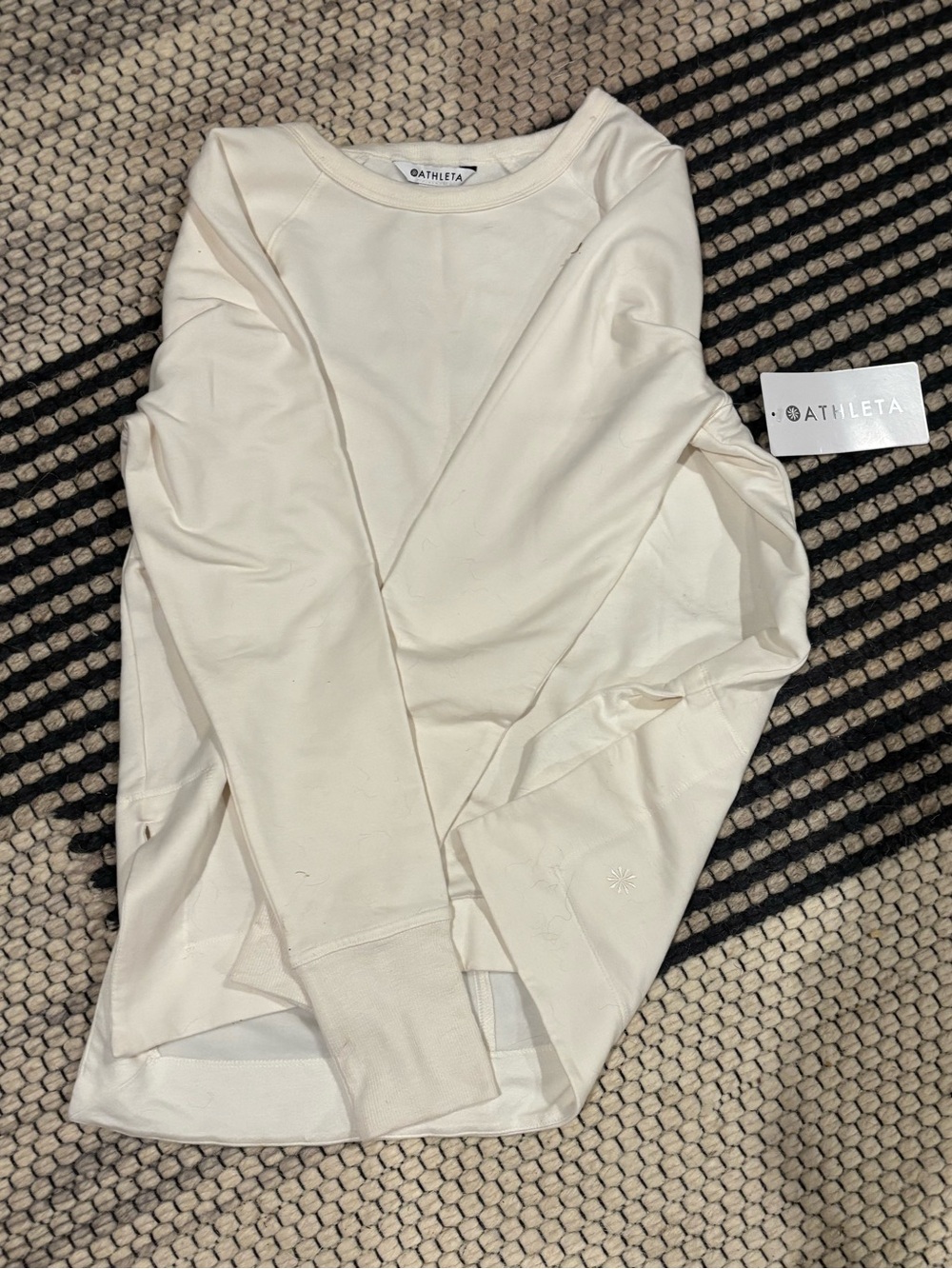 NWT Athleta Coaster Luxe Relaunch Sweatshirt Sz Small